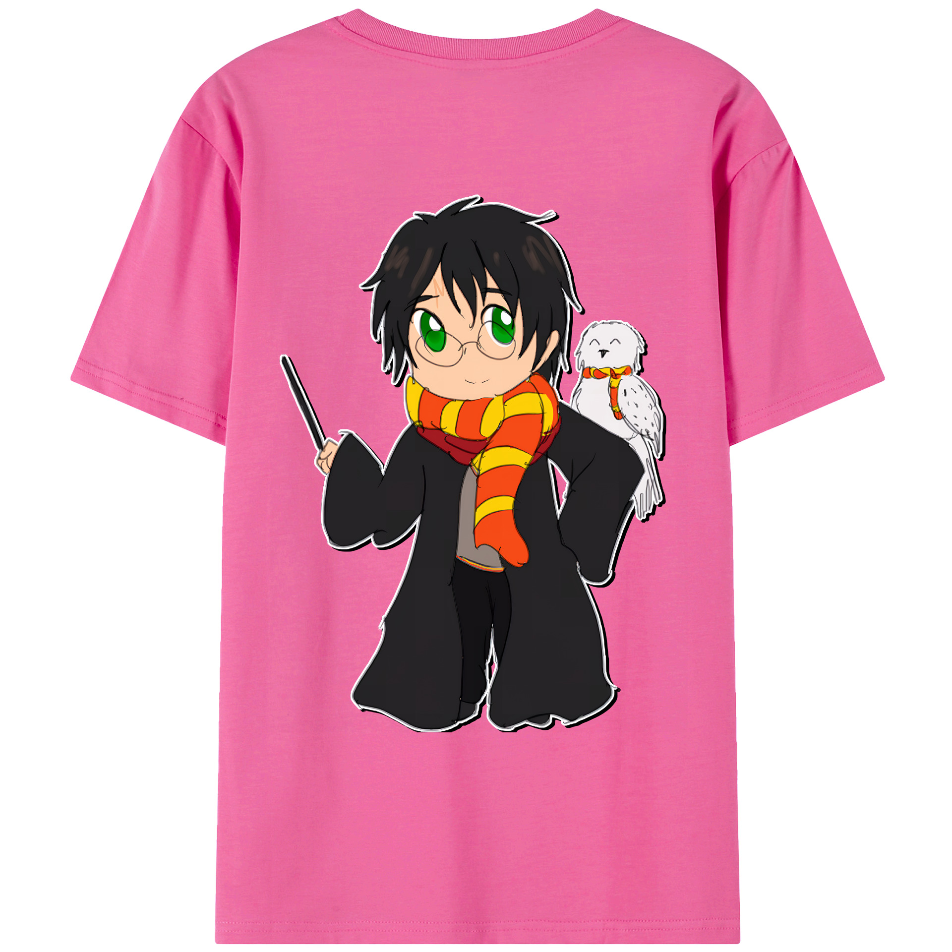 （画像用） Harry Potter ハリー・ポッターシリーズ レディース半袖Tシャツ(バックプリント)